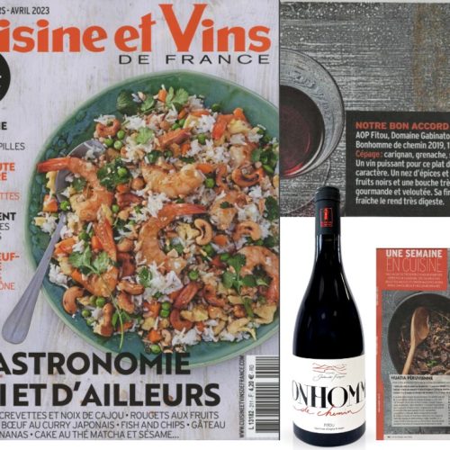 Cuisine et Vins de France - Avril 2023
